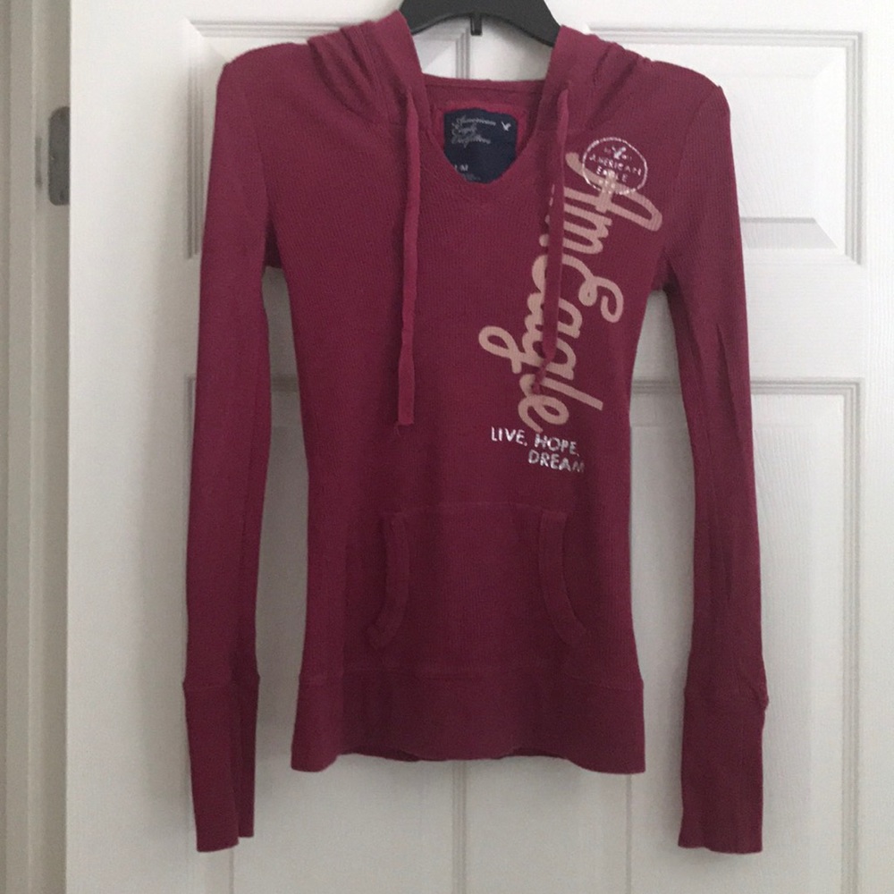 A.E. long sleeve hooded thermal (item 003)